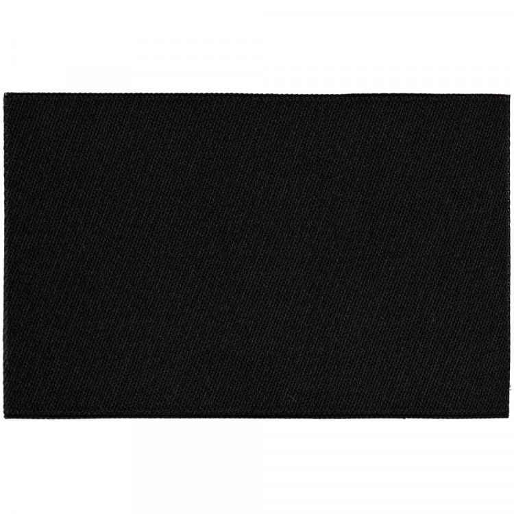 Лейбл тканевый Epsilon, XL, черный