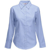 Рубашка женская LONG SLEEVE OXFORD SHIRT LADY-FIT 135