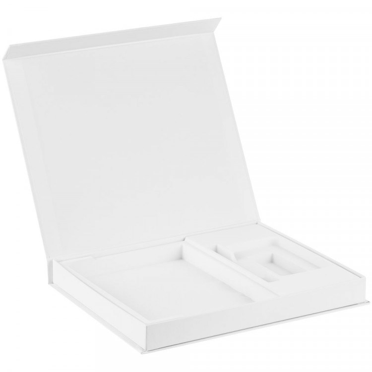 Коробка Daily Touch под ежедневник, аккумулятор и ручку, ver. 2, белая