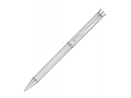 Ручка шариковая Pierre Cardin ROYAL, цвет - серебристый. Упаковка Е