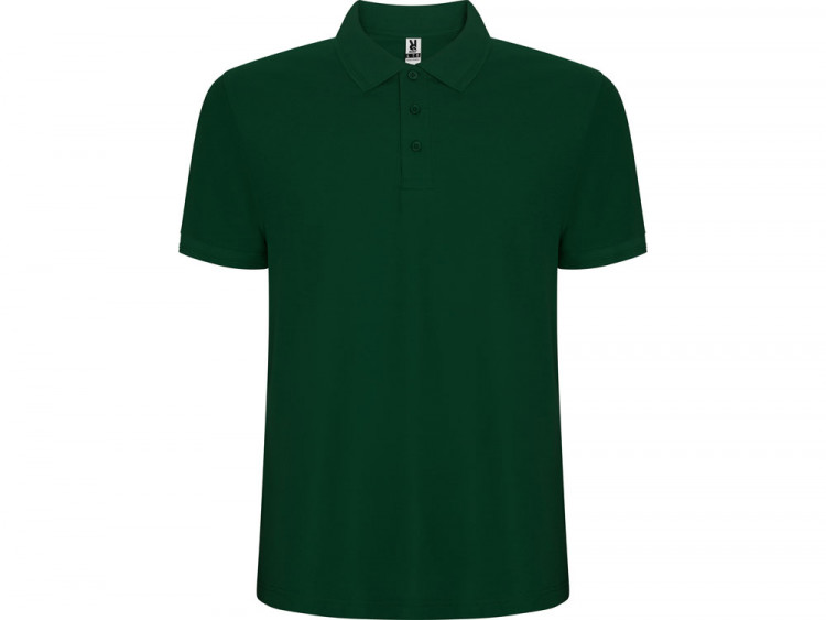 Рубашка поло Pegaso мужская, бутылочный зеленый
