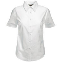 Рубашка женская SHORT SLEEVE OXFORD SHIRT LADY-FIT 130