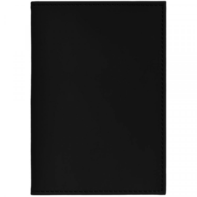 Обложка для паспорта Shall, черная