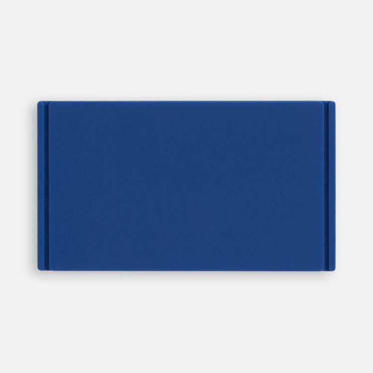 Лейбл из ПВХ Dzeta, M, синий