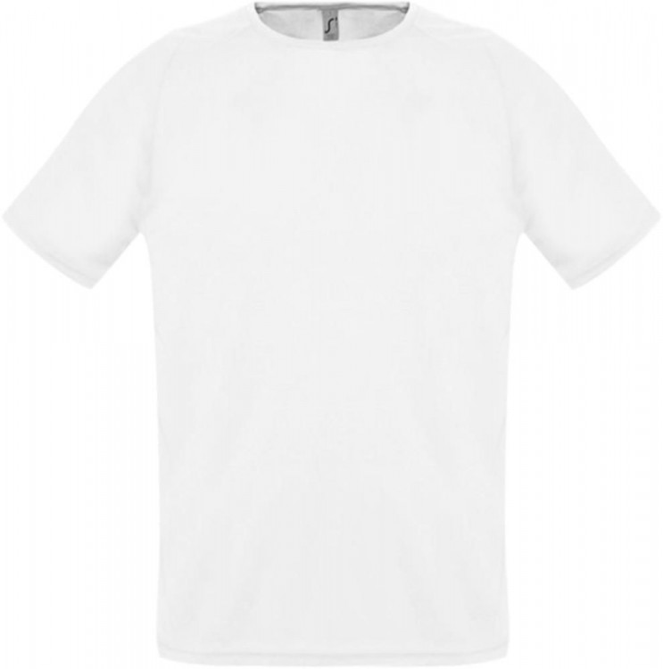 Футболка унисекс Sporty 140, белая