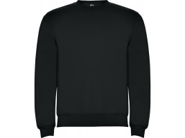 Свитшот с начесом Clasica унисекс, графитовый