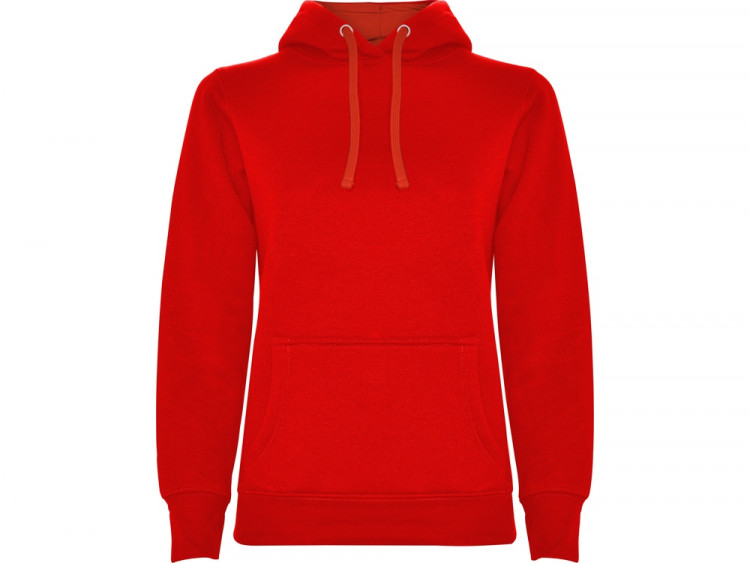 Толстовка с капюшоном Urban женская, красный