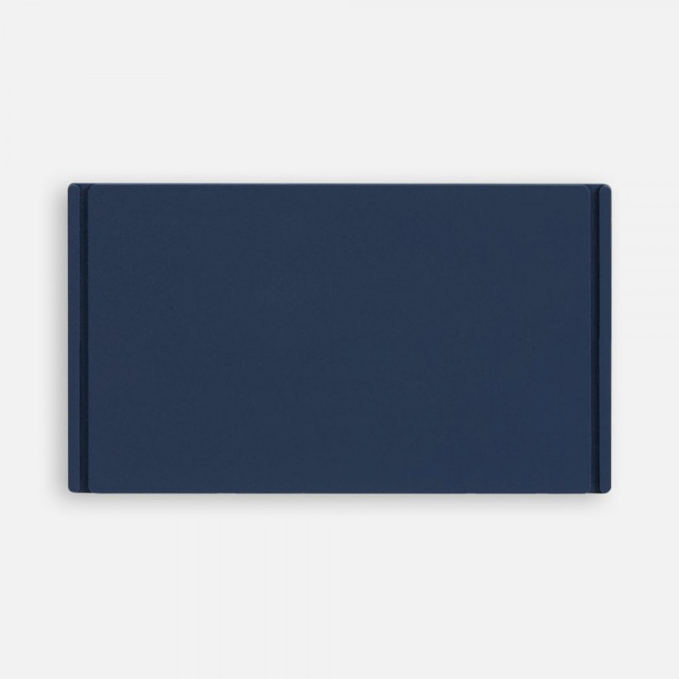 Лейбл из ПВХ Dzeta, M, темно-синий