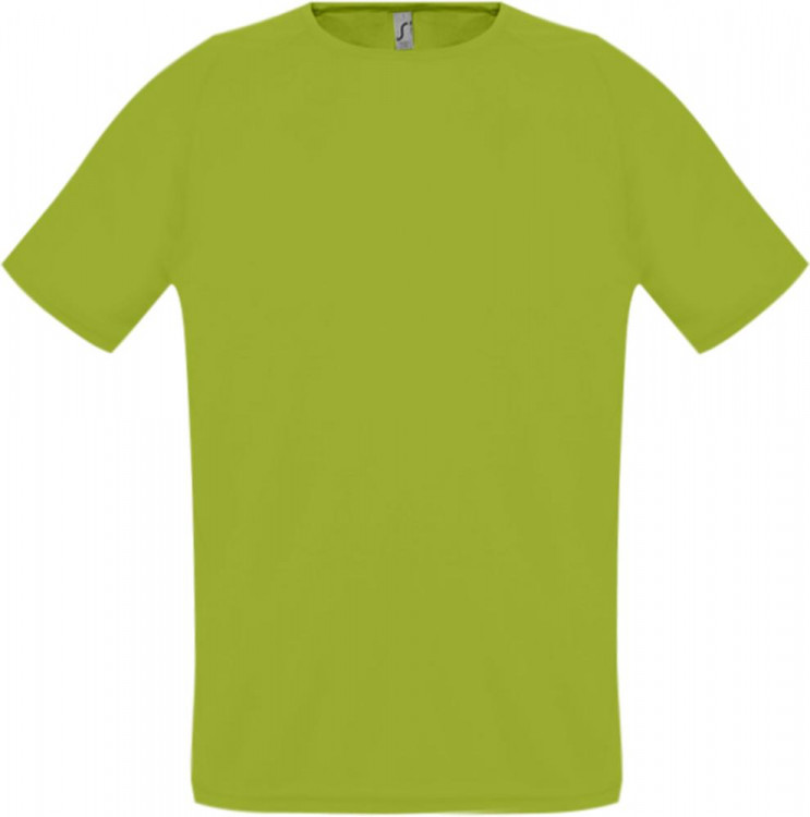 Футболка унисекс Sporty 140, зеленое яблоко
