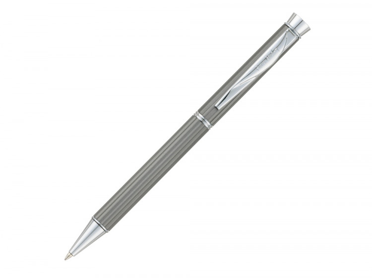 Ручка шариковая Pierre Cardin ROYAL, цвет - темно-серый. Упаковка Е