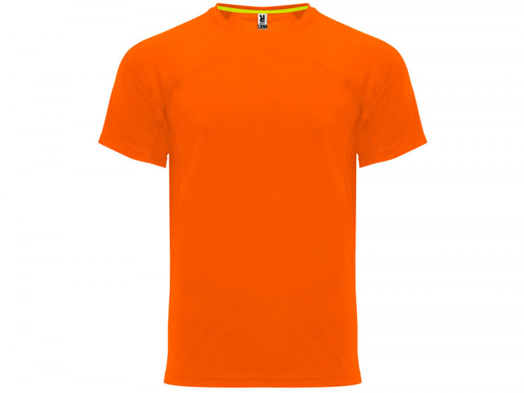 Футболка Monaco унисекс, неоновый оранжевый