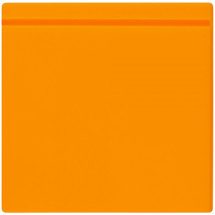 Лейбл из ПВХ Kare, оранжевый неон