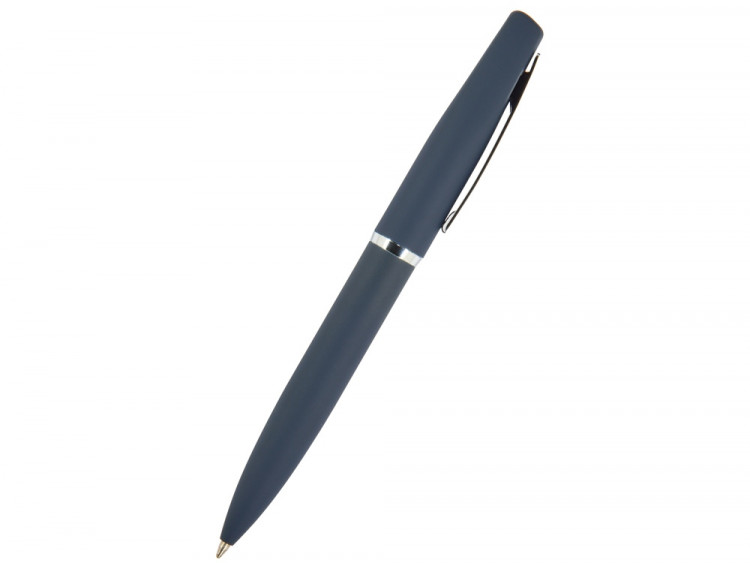 Ручка металлическая шариковая Portofino, софт-тач, 1.0 мм, синий
