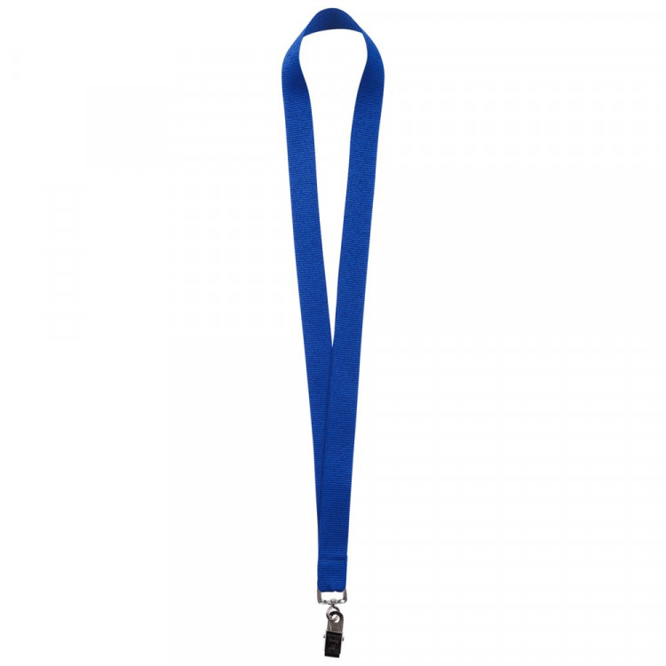 Лента для бейджа Neckband, синяя