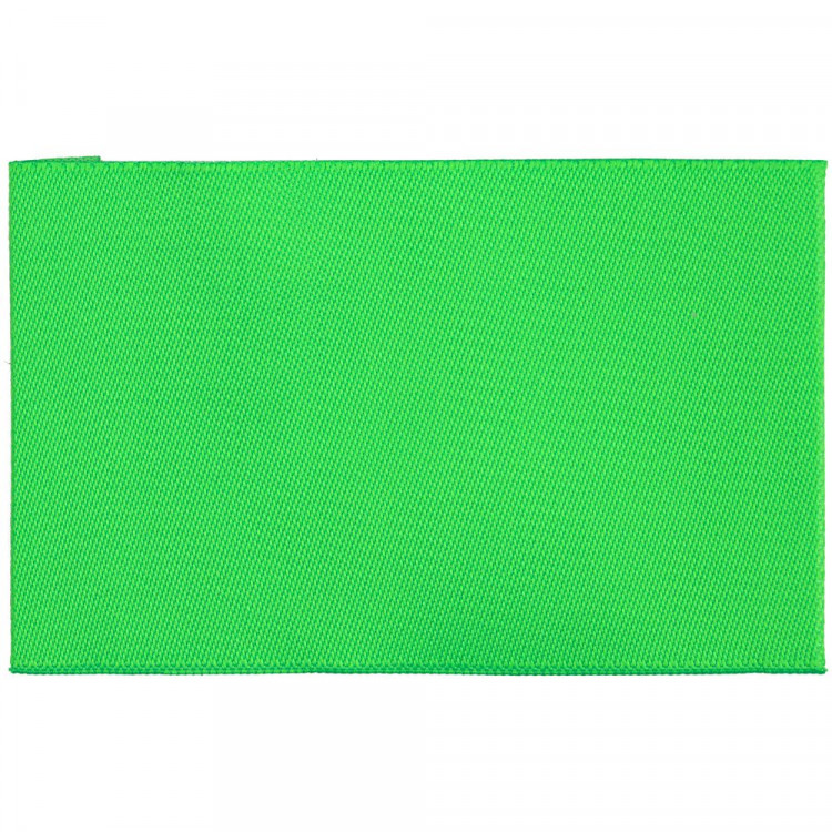 Лейбл тканевый Epsilon, XL, зеленый неон