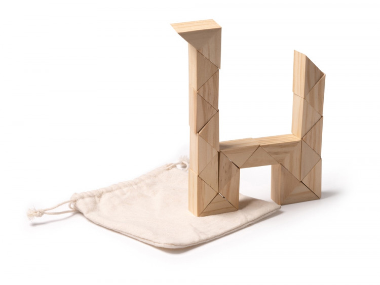 Деревянный пазл-головоломка NOKIT из 24 частей.