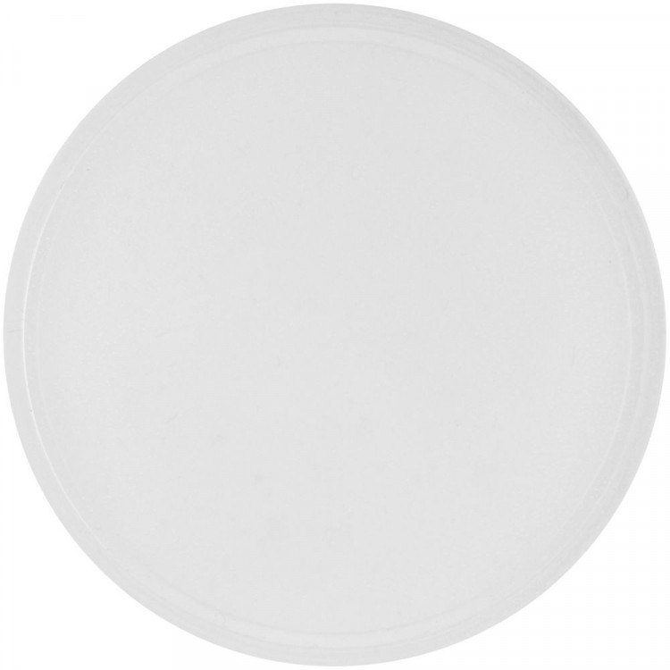 Лейбл из ПВХ Dzeta Round, L, прозрачный