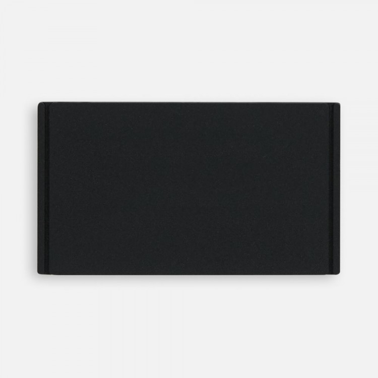 Лейбл из ПВХ Dzeta, M, черный