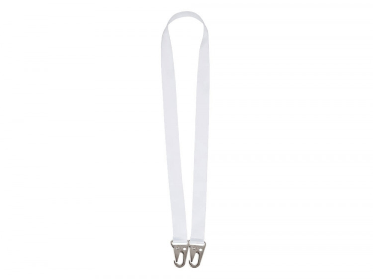 Ланъярд 2,5 см под сублимацию с 2-мя большими карабинами