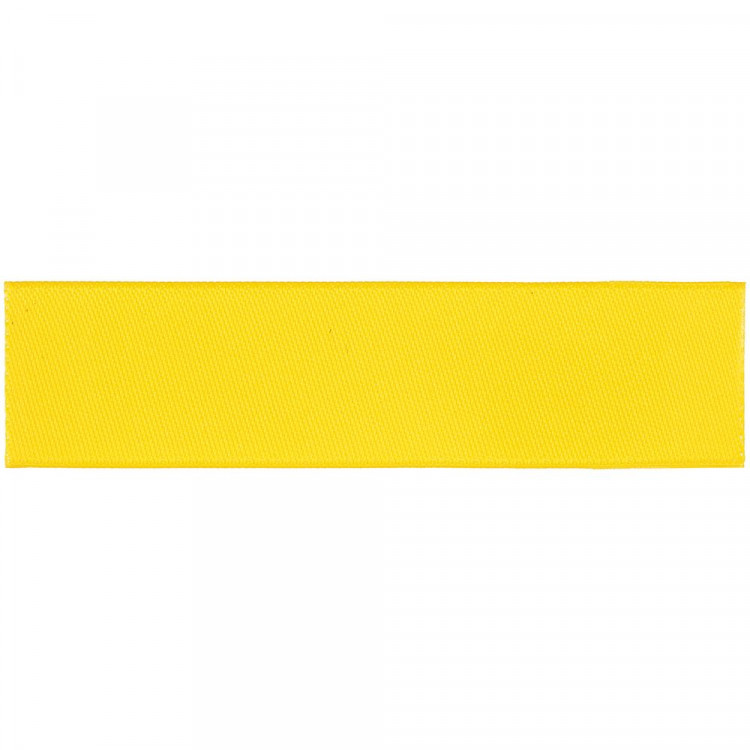 Лейбл тканевый Epsilon, S, желтый