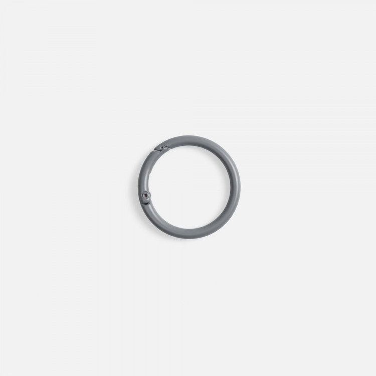 Карабин-кольцо Claus, L, серый