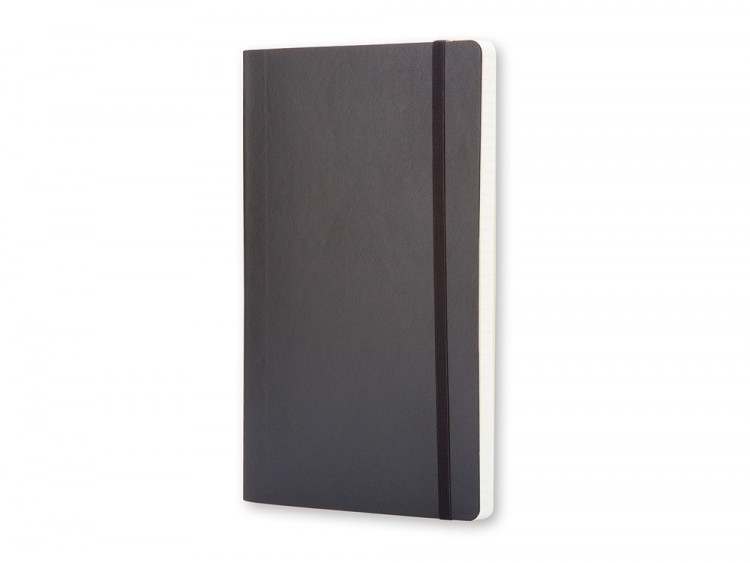 Записная книжка Moleskine Classic Soft (в клетку), Large (13х21см), черный
