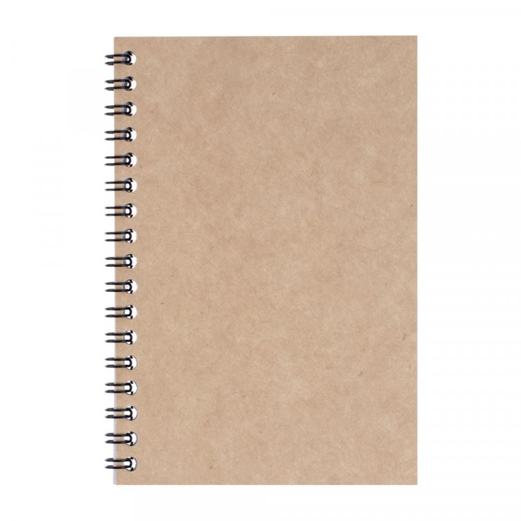 Блокнот Essing M в клетку, крафт