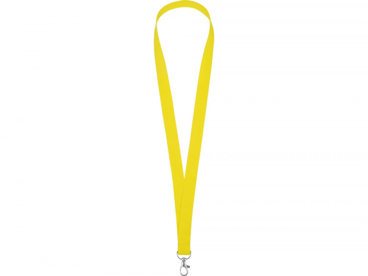 Ланьярд с карабином, желтый