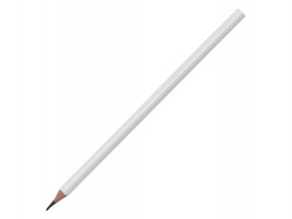 Трехгранный карандаш Conti из переработанных контейнеров, белый