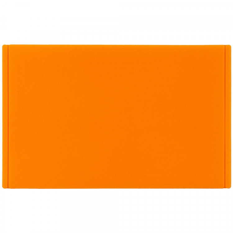 Лейбл из ПВХ Dzeta, ХL, оранжевый неон