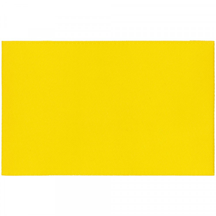 Лейбл тканевый Epsilon, XL, желтый