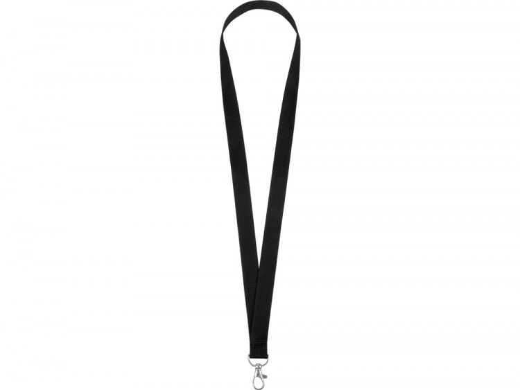 Ланьярд с карабином, черный