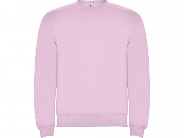 Свитшот с начесом Clasica детский, светло-розовый