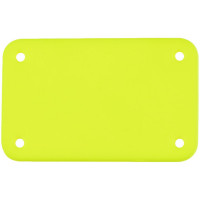 Лейбл из ПВХ Kreta, S, желтый неон