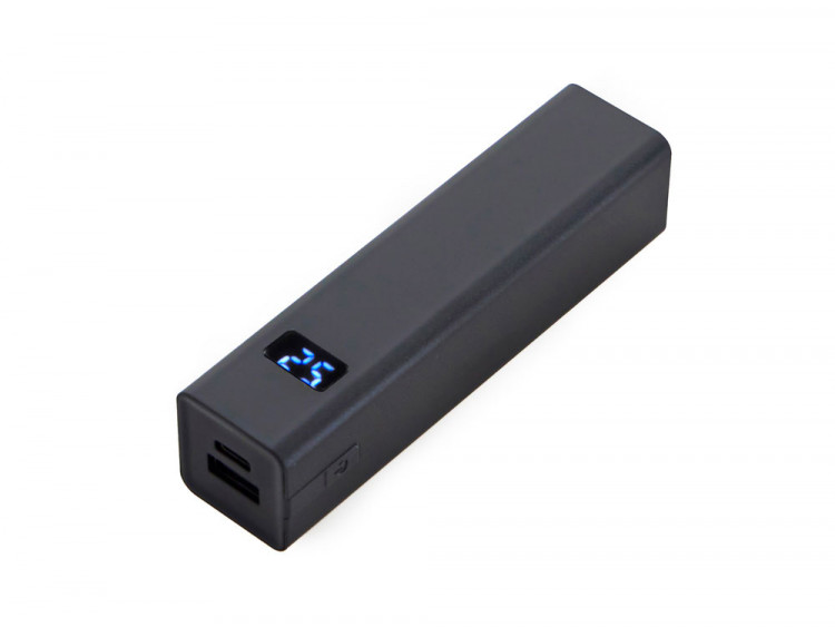 Внешний аккумулятор Rail, 5000 mAh, черный