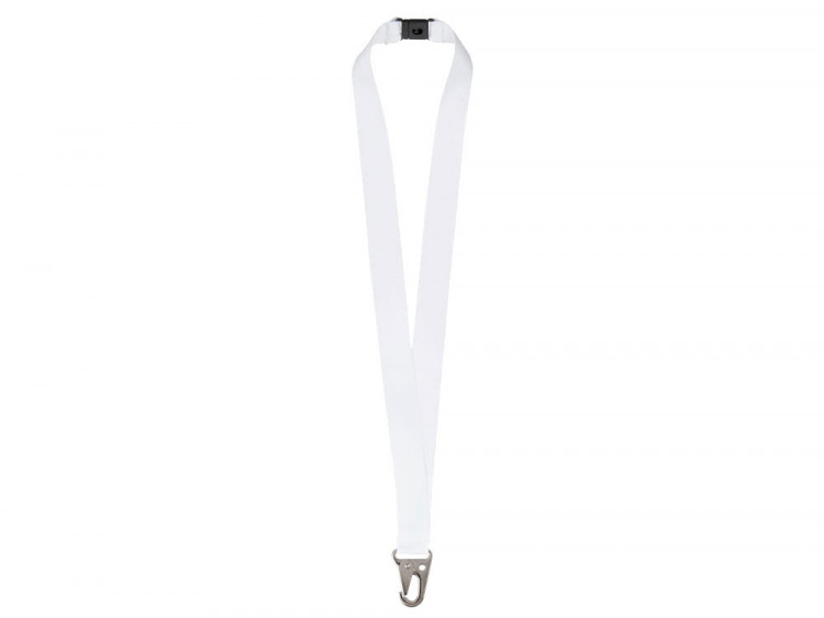 Ланъярд 2,5 см под сублимацию с большим карабином и замком обрыва