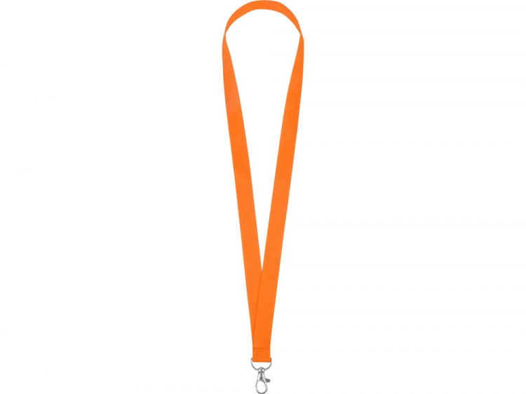 Ланьярд с карабином, оранжевый