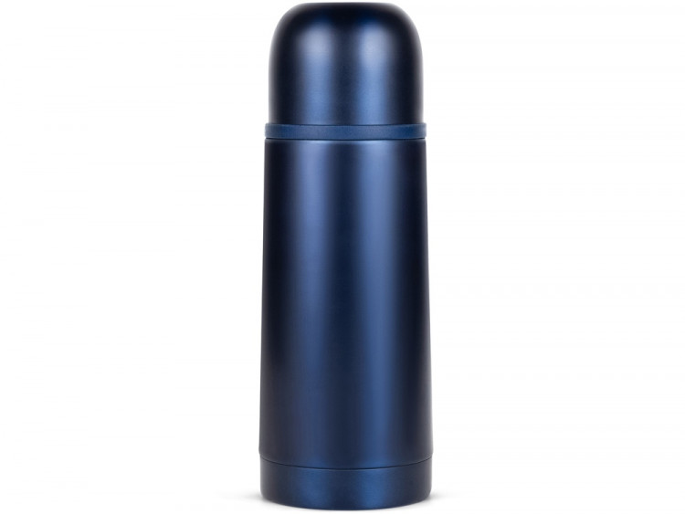 Термос Relaxika 101 (0,35 литра), темно-синий (без лого)