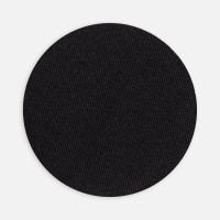Наклейка тканевая Lunga Round, M, черная