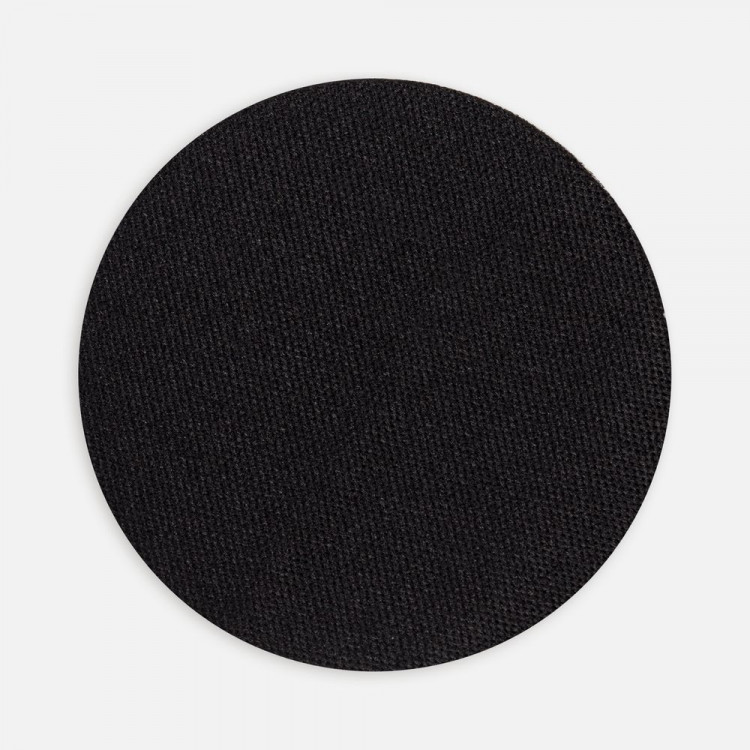 Наклейка тканевая Lunga Round, M, черная