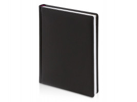 Ежедневник А5 датированный Velvet 2026, черный