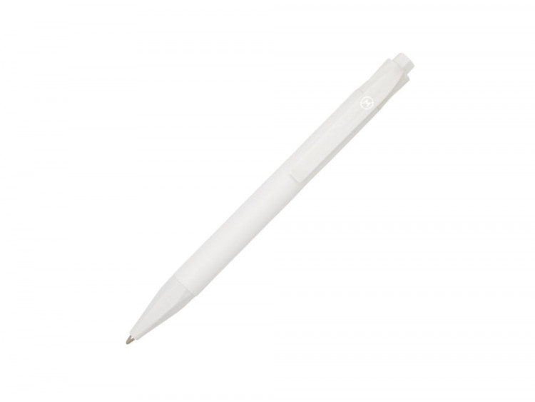 Шариковая ручка Terra из кукурузного пластика, белый