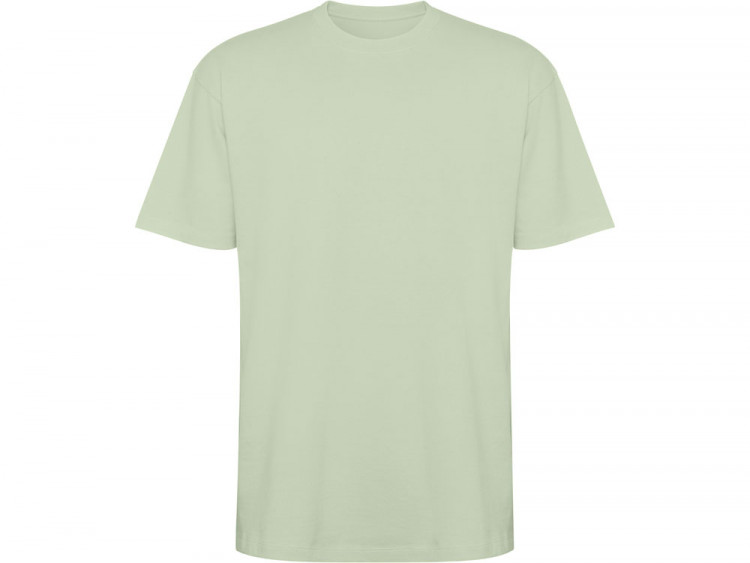 Футболка оверсайз Bull унисекс, припыленный зеленый