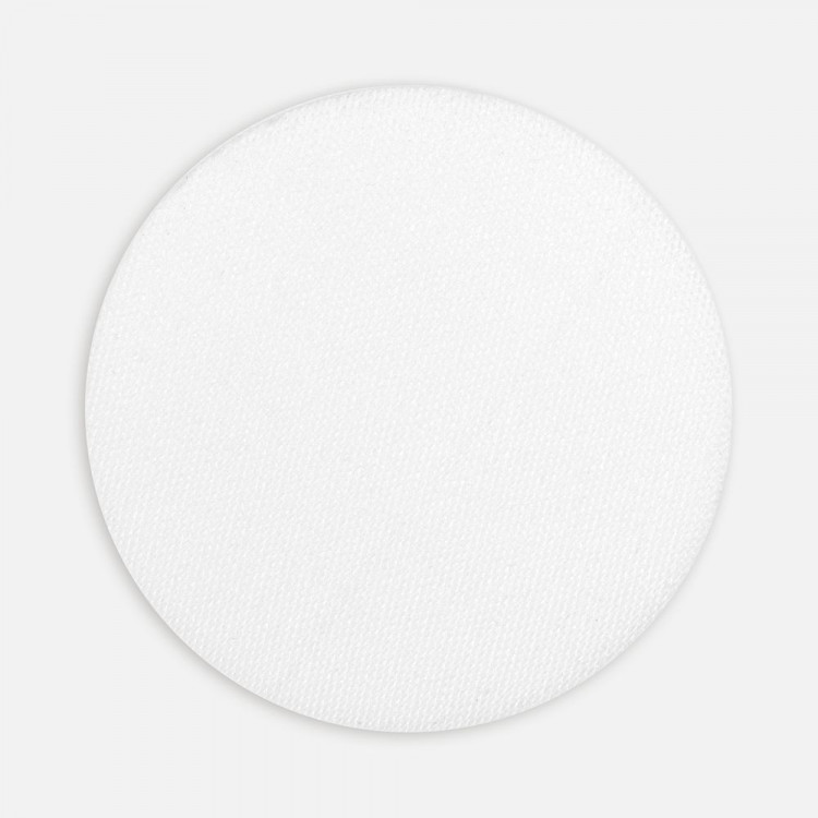 Наклейка тканевая Lunga Round, M, белая