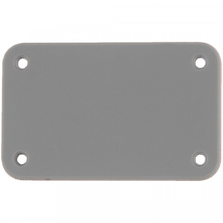 Лейбл из ПВХ Kreta, S, серый