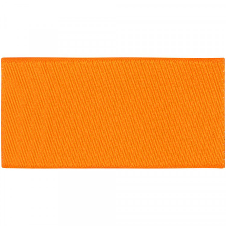 Лейбл тканевый Epsilon, XXS, оранжевый неон