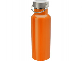 Бутылка для воды Thor из нержавеющей стали, сертифицированной по стандарту RCS, оранжевый