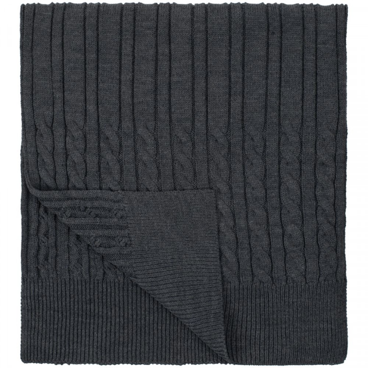 Шарф Heat Trick, темно-серый меланж