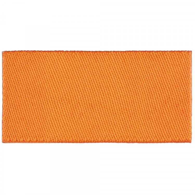Лейбл тканевый Epsilon, XXS, оранжевый