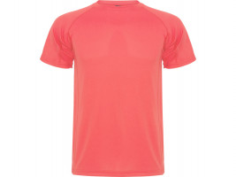 Спортивная футболка Montecarlo мужская, неоновый коралловый
